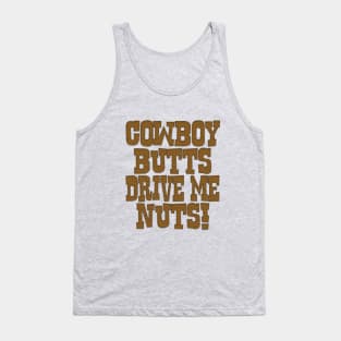 cowboy butts Tank Top